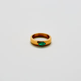 Green Marquise Stacking Ring - Admiral Row