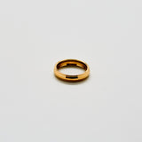 Gold Wide Barrel Stacking Ring - Admiral Row
