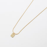 Gold "Good Luck" Necklace