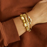 Vintage Gold and Pearl Bracelet