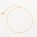 Gold Bar Choker Necklace - Admiral Row
