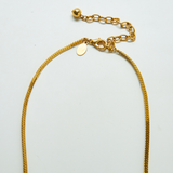 Vintage Gold Pave Statement Necklace