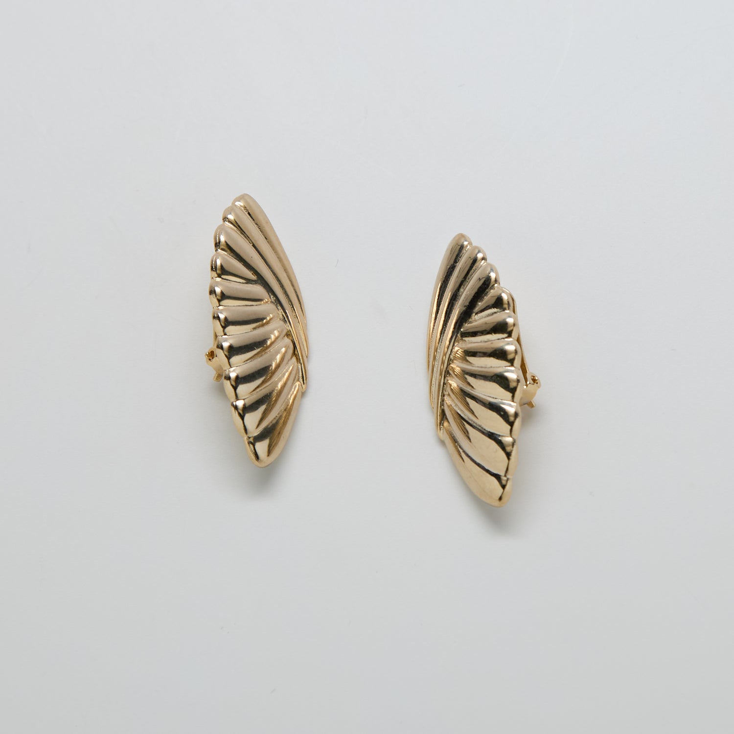 Vintage Art Deco Wing Earrings