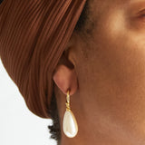 Vintage Pearl Teardrop Earrings