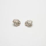 Vintage Silver Flower Earrings