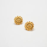 Vintage Gold Joan Rivers Sunflower Earrings