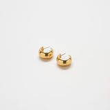 Vintage Givenchy Gold Mini Hoop Earrings