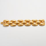 Vintage Givenchy Gold Double Lock Bracelet