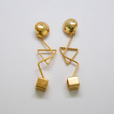 Vintage Box Door Knocker Earrings
