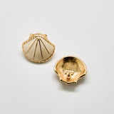 Vintage Trifari Scallop Shell Earrings