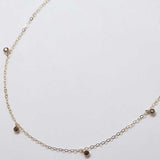 Black CZ Choker Necklace - Admiral Row