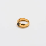 Black Pave Signet Ring - Admiral Row
