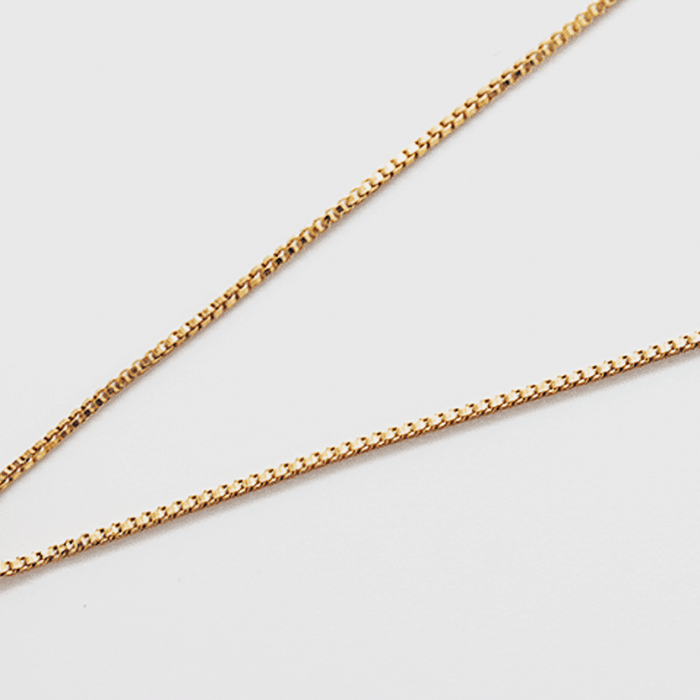 Dainty Box Chain Necklace - Admiral Row