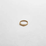 Gold Flat Top Ring - Admiral Row