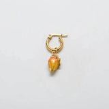 Gold Mango Huggie Hoops - Admiral Row