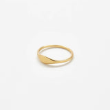 Gold Mini Signet Ring - Admiral Row