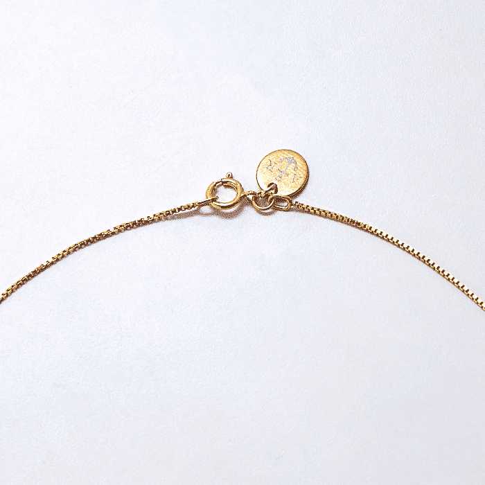 Gold Pave Bee Necklace - Admiral Row