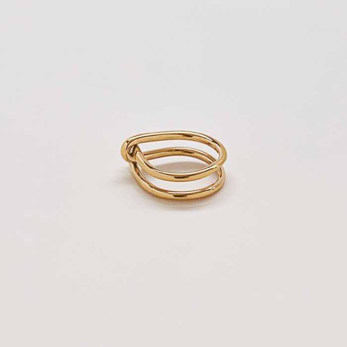 Best Seller - Gold Double Knot Ring - Admiral Row