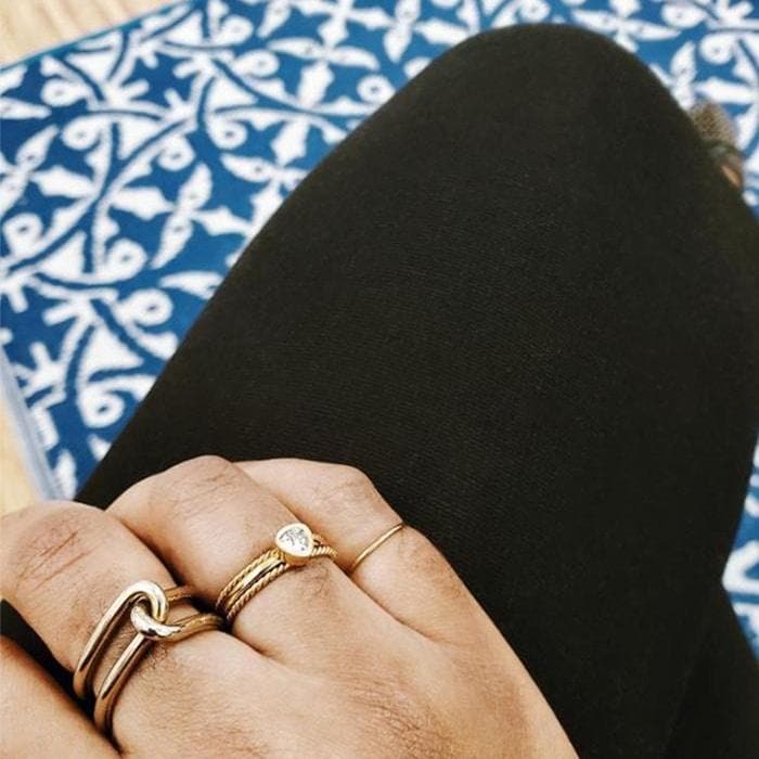 Best Seller - Gold Double Knot Ring - Admiral Row