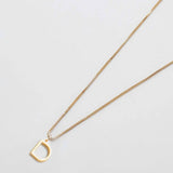 Gold Dainty Initial Necklaces - Admiral Row