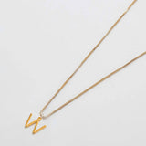 Gold Dainty Initial Necklaces - Admiral Row