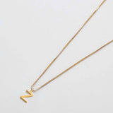 Gold Dainty Initial Necklaces - Admiral Row