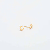 Gold Initial Earrings - Admiral Row
