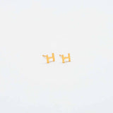 Gold Initial Earrings - Admiral Row