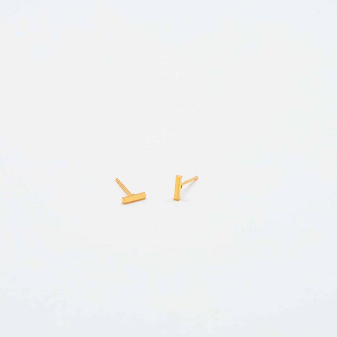 Gold Initial Earrings - Admiral Row