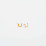 Gold Initial Earrings - Admiral Row