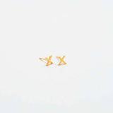 Gold Initial Earrings - Admiral Row