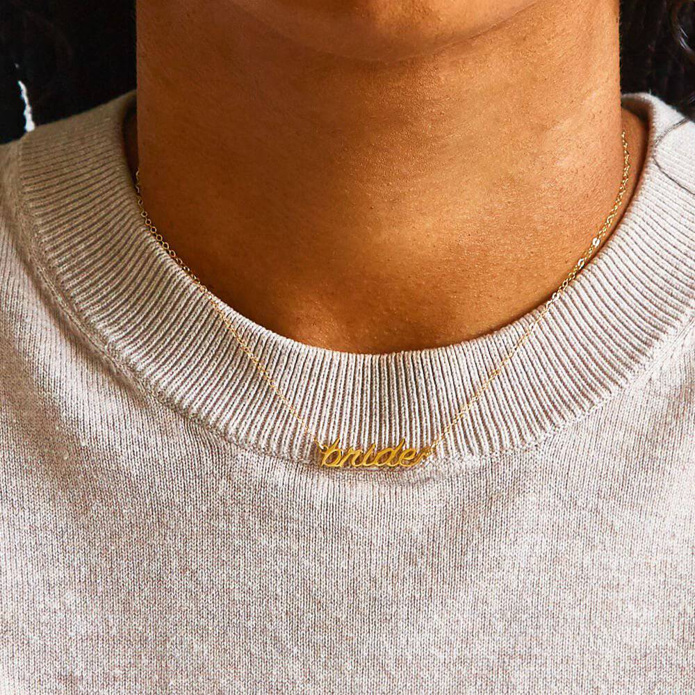 BRIDE Gold Necklace - Admiral Row