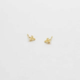 Gold Cactus Stud Earrings - Imperfect - Admiral Row