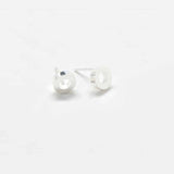 Silver Circle Outline Stud Earrings - Imperfect - Admiral Row