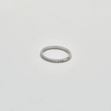 Pave Silver Stacking Ring - Admiral Row