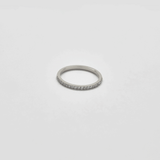 Pave Silver Stacking Ring - Admiral Row