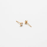 Round Opal Stud Earrings - Admiral Row