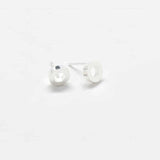 Silver Circle Outline Stud Earrings - Admiral Row