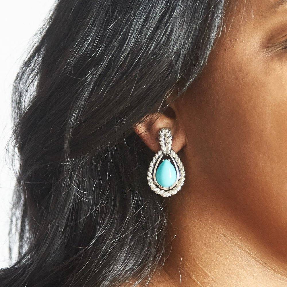 Vintage Avon Teardrop Earrings - Admiral Row
