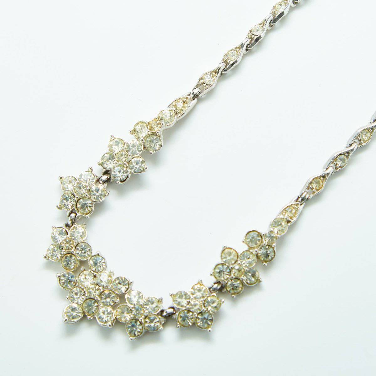 Vintage Bogoff Pavé Statement Necklace - Admiral Row