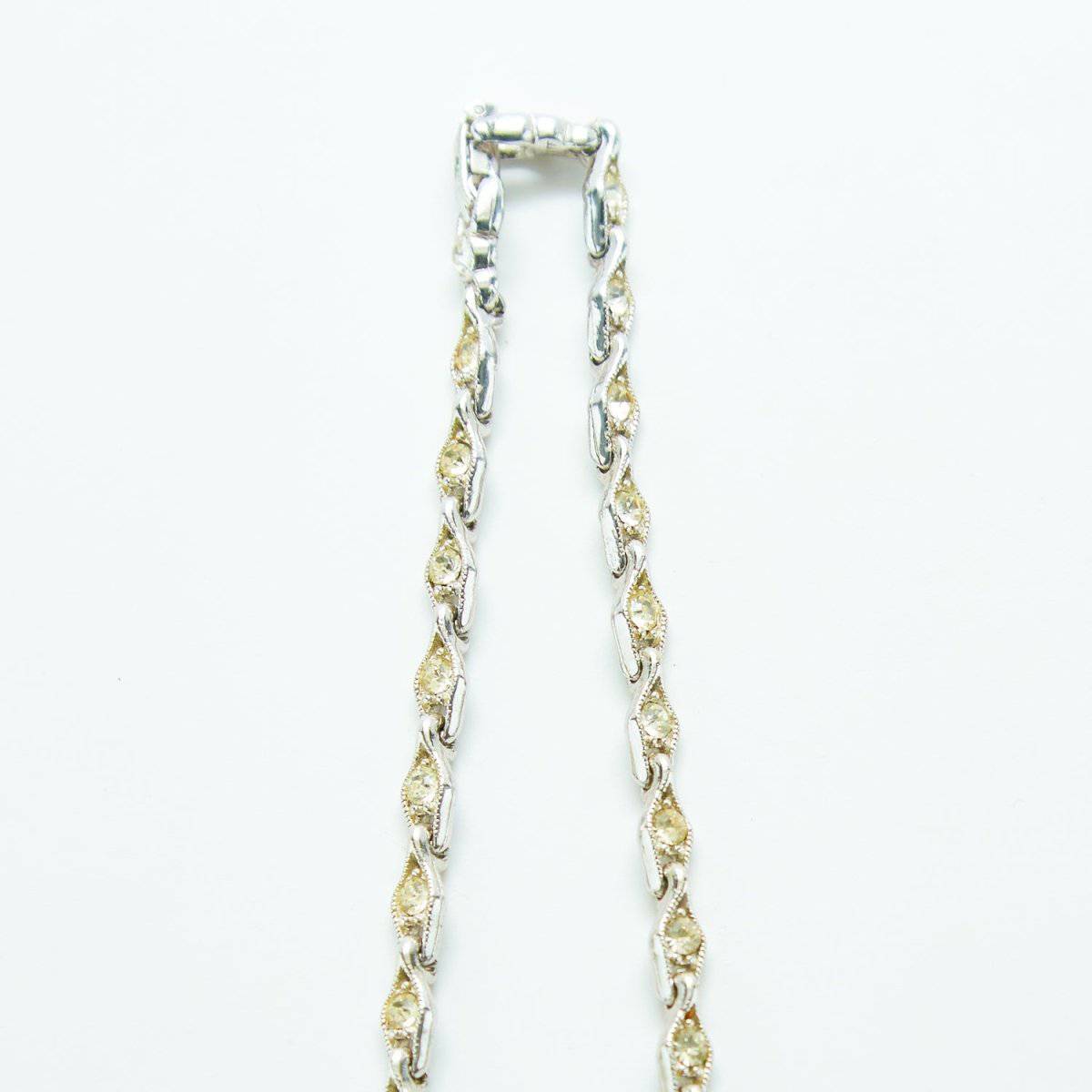 Vintage Bogoff Pavé Statement Necklace - Admiral Row