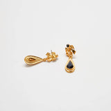 Vintage Bow Teardrop Earrings - Admiral Row