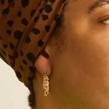 Vintage Napier Cut-out Hoops