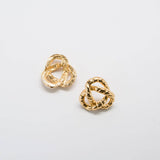 Vintage Rope Trinity Knot Earrings
