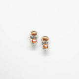 Vintage Silver Cat Eye Clip-on Earrings - Admiral Row