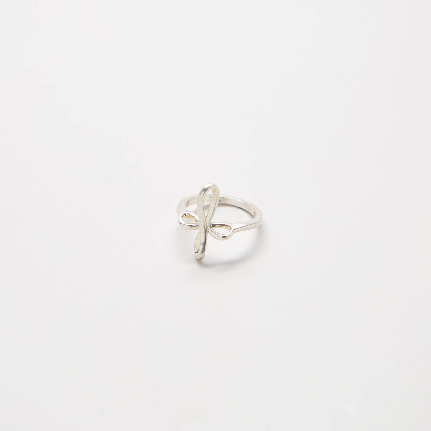 Vintage Silver Cross Ring - Admiral Row