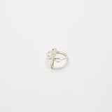 Vintage Silver Cross Ring - Admiral Row