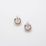 Vintage Silver Loop Earrings