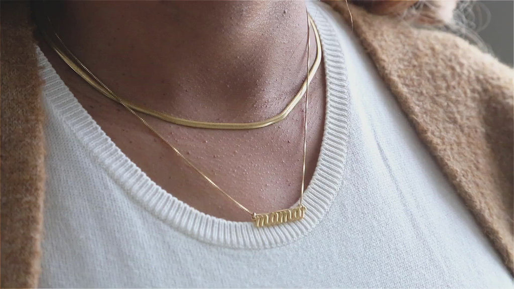 Mama Gold Necklace - Limited Edition