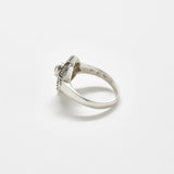 Vintage Deco Garnet Ring